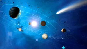 Planetele sistemului solar, ordinea și formarea lor