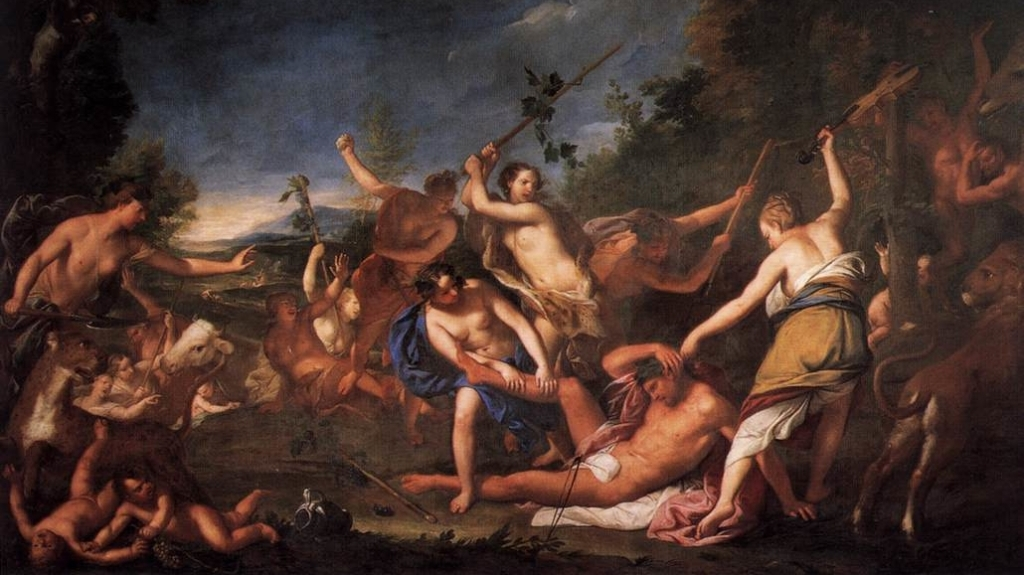 BACANTELE - preotesele lui Dionysos